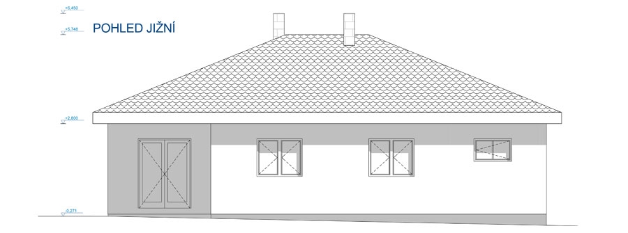 NOVOSTAVBA MĚSTKÉHO RODINNÉHO DOMU HOŘICE