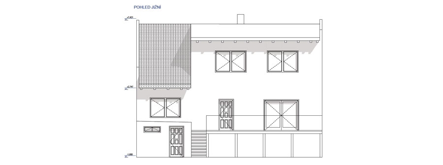 REKONSTRUKCE ŘADOVÉHO DOMU DACHOVA